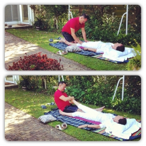Thaise Yoga Massage. thai, yogamassage