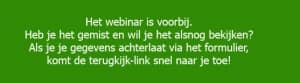 webinar, droombaan, loopbaan, coach, coaching