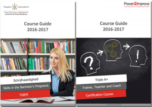 course guide, studiegids, triple A+, schrijfvaardigheden,